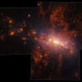 Sterrenstelsel NGC 4383 kent een vreemde ontwikkeling. Er stroomt gas uit zijn kern met een snelheid van meer dan 200 km/s. Deze mysterieuze gasuitstoot wordt veroorzaakt door stervorming. © ESO/A. Watts et al