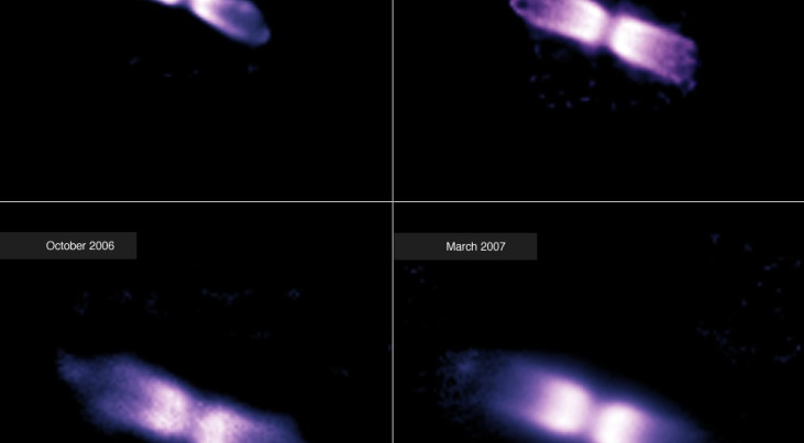 Uitdijende schil rond V445Puppis (credit: ESO)