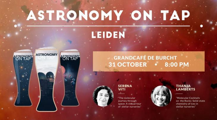 Astronomy on Tap: Molecules in Space! (Leiden, in English)