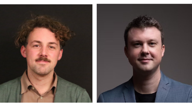 Ziggy Pleunis (links) en Tim Lichtenberg