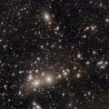 Euclid-foto van de Perseus-cluster. © ESA/Euclid Consortium