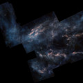 Fotomozaïek van het Taurus/Auriga-complex in het sterrenbeeld Stier, gebaseerd op opnamen van de Europese infraroodsatelliet Herschel. © ESA/Herschel/NASA/JPL-Caltech; acknowledgement: R. Hurt (JPL-Caltech)