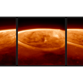 De Webb-ruimtetelescoop heeft verrassende details vastgelegd in het poollicht op de grootste planeet van ons zonnestelsel. © NASA, ESA, CSA, Jonathan Nichols (University of Leicester), Mahdi Zamani (ESA/Webb)