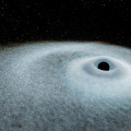Artist’s impression van het ontstaan van Extreme Nuclear Transients (ENT’s). © W. M. Keck Observatory / Adam Makarenko.