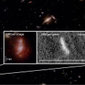 Webb-opname van het zwakke licht van geïoniseerd waterstofgas in verre sterrenstelsels. © NASA, ESA, CSA, STScI, B. Robertson (UC Santa Cruz), B. Johnson (CfA), S. Tacchella (Cambridge), P. Cargile (CfA)