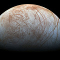 De Jupitermaan Europa. © NASA/JPL-Caltech/SETI Institute