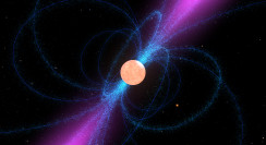 Artistieke impressie van een pulsar. Credit: NASA