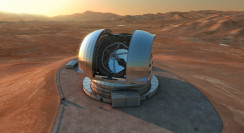 Artist impression van de ELT. (c) ESO/L. Calçada