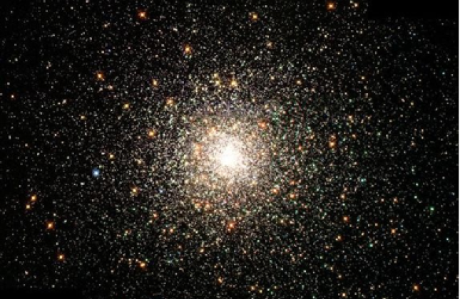Bolvormige sterhoop M80 in het sterrenbeeld Schorpioen (Credit: NASA/ESA)