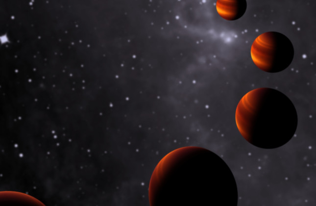 Astronomen ontwaren schijngestalten van een exoplaneet