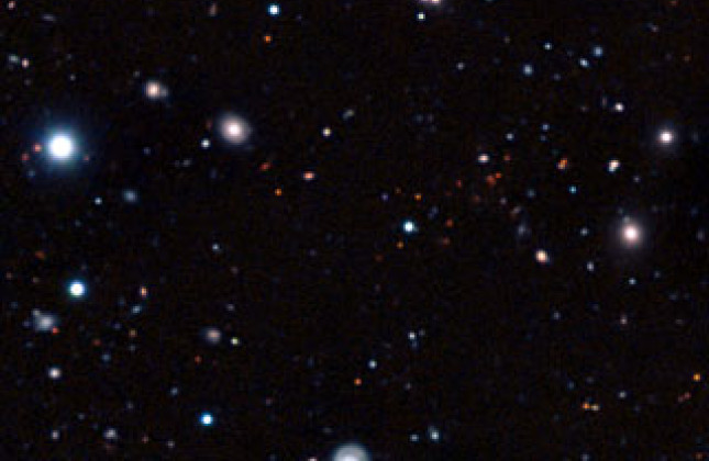 De verste volgroeide cluster van sterrenstelsels