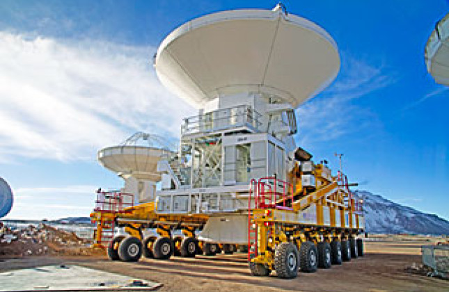 Met 16 antennes op hun plaats kan ALMA met onderzoek beginnen