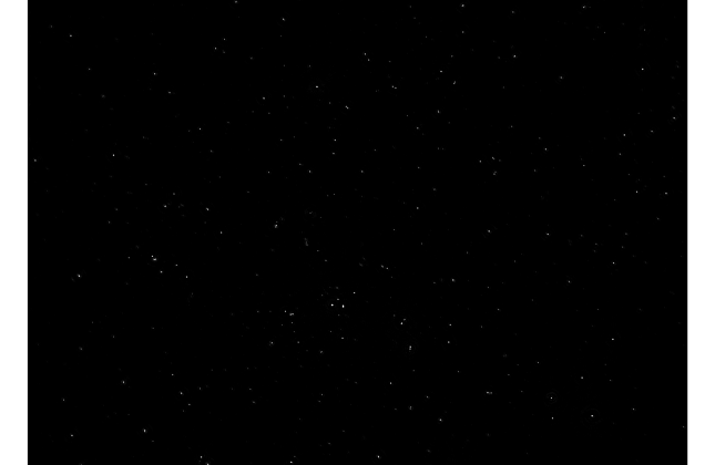 LOFAR EoR deep field. Dit is de diepste opname ooit gemaakt op een golflengte van 2 meter. De opname laat een glimp zien van een zeer ver en jong universum. Vervolgwaarnemingen met LOFAR zullen de radiogolven ontdekken van het moment dat de eerste sterren