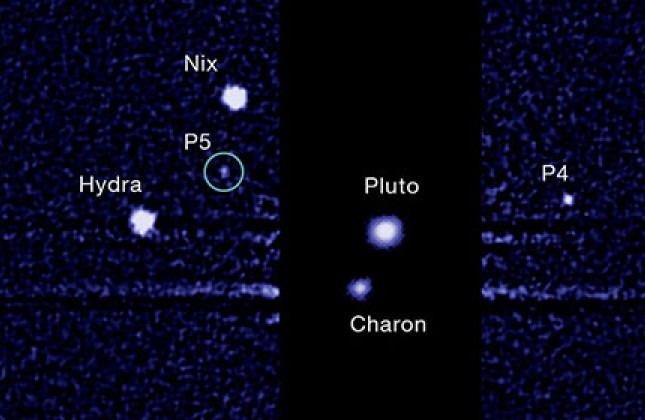 Vijfde maan ontdekt bij Pluto