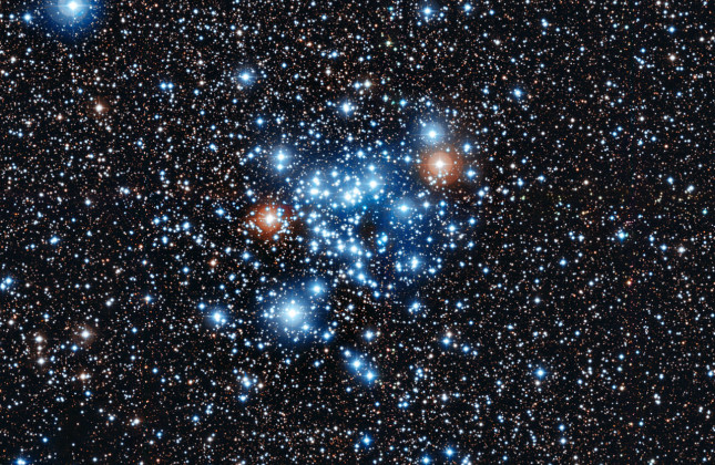 De sterrenhoop NGC 3766. Credit: ESO