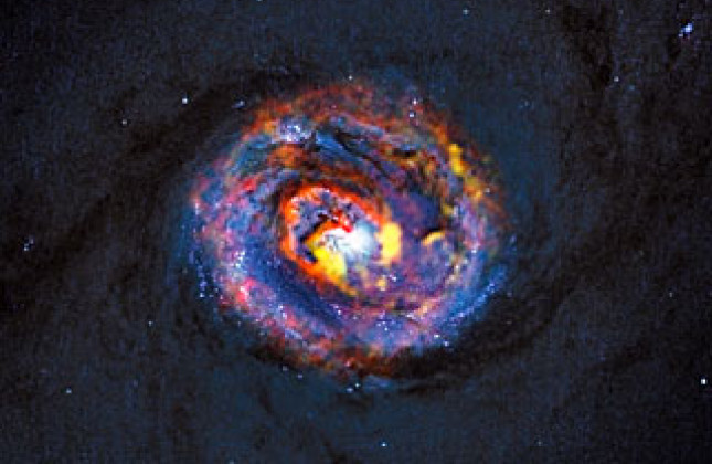 ALMA onderzoekt jets van reusachtige zwarte gaten