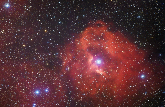 Het stervormingsgebied Gum 41 Credit: ESO