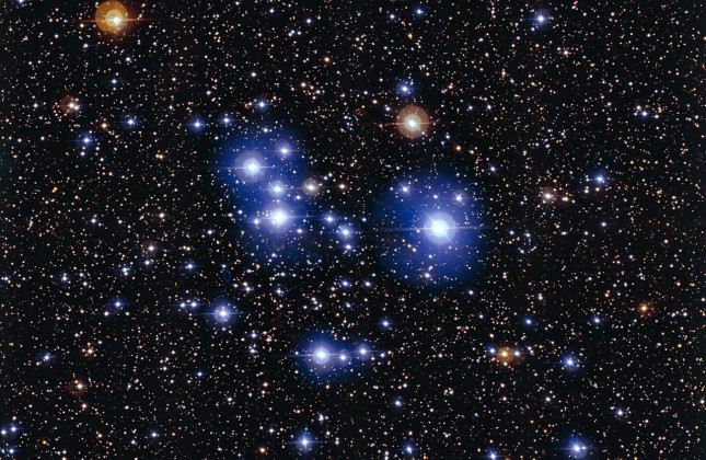 De sterrenhoop Messier 47 Credit: ESO/G. Beccari