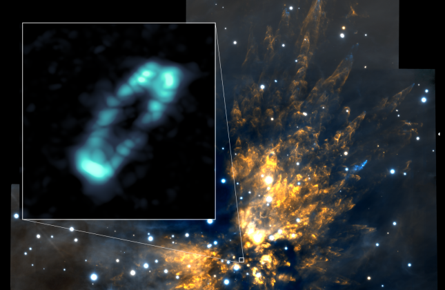 (c) ALMA (NRAO/ESO/NAOJ); NRAO/AUI/NSF; Gemini Observatory/AURA