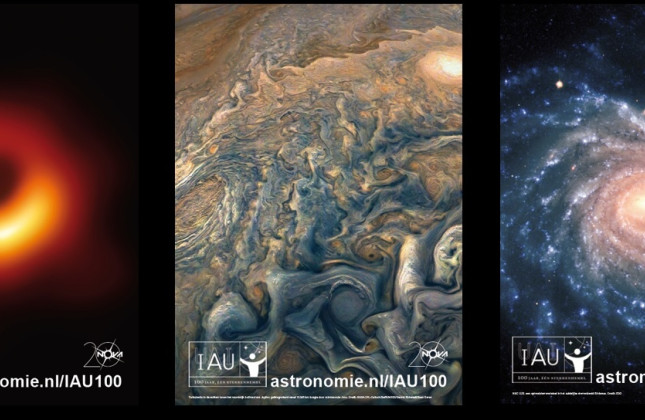 Nieuwe posters: zwart gat, Jupiter, spiraalstelsel