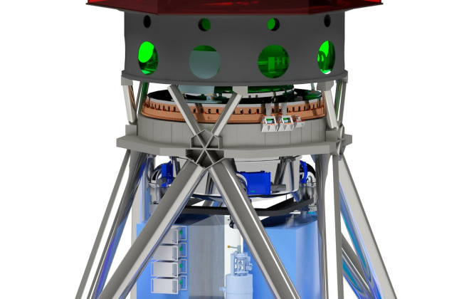 Artist’s impression van het MICADO-instrument. Credit: MICADO consortium/ESO