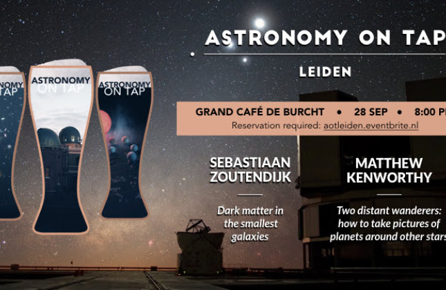 Astronomy on Tap: Dark matter & exoplanets (Leiden, in het Engels)