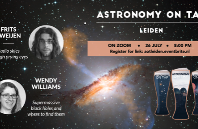 Astronomy on Tap Leiden (on Zoom): Active Galaxies in the Radio Sky