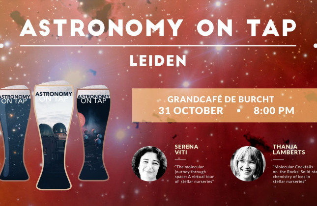 Astronomy on Tap: Molecules in Space! (Leiden, in English)