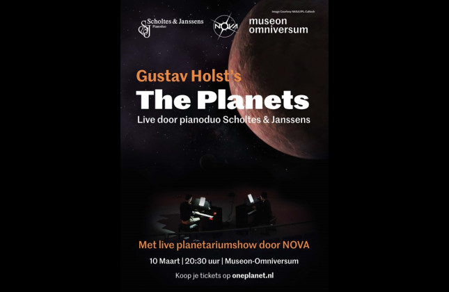 Planets-concert in (Museon-Omniversum, Den Haag)