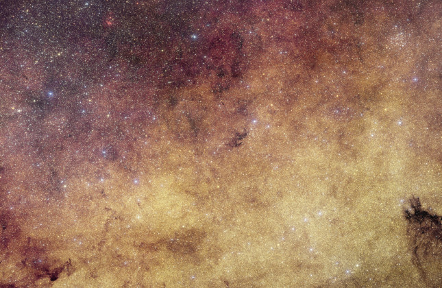 Het hart van de Melkweg vastgelegd door ruimtetelescoop Euclid. (c) ESA/Euclid/Euclid Consortium/NASA, CFHT, image processing by J.-C. Cuillandre and E. Bertin (CEA Paris-Saclay)