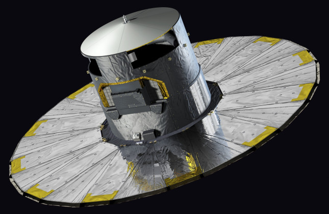 Artist's impression of the Gaia satellite. (c) ESA