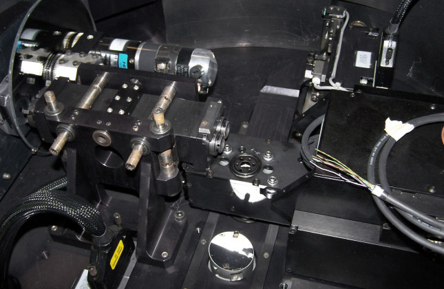 Polarimeter op de Harps-spectrograaf. (c) ESO/F. Snik