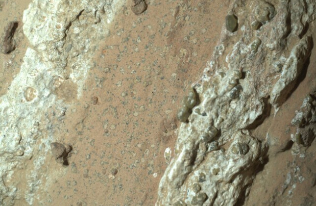 Een beeld uit de Jezero-krater op Mars, vastgelegd door de Perseverance-robot van NASA. © NASA/JPL-Caltech