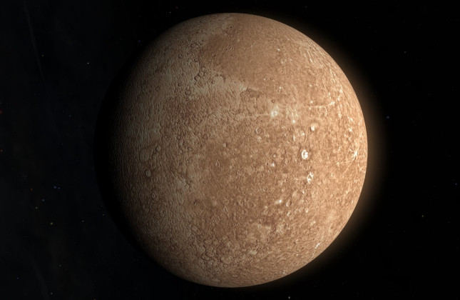 De kleine planeet Mercurius. © NASA