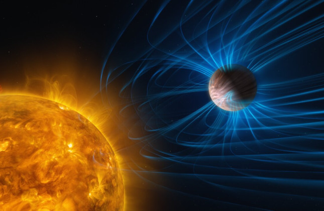 Vreemde winden leveren de sterkste aanwijzingen tot nu toe op voor magnetische activiteit in exoplaneten
