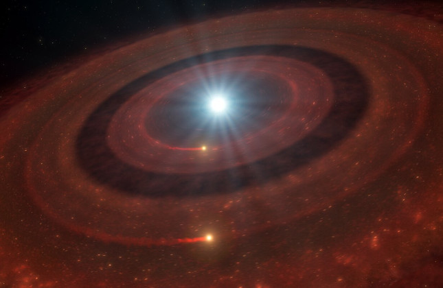 Dode ster en planetaire hemellichamen: astronomen ontdekken schijf van puin die de toekomst van ons zonnestelsel laat zien.