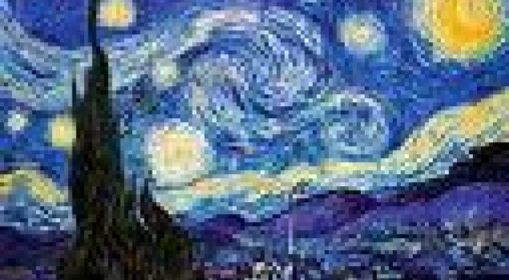 De Sterrennacht van Van Gogh in Artis Planetarium