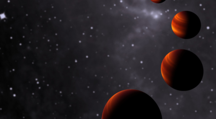 Astronomen ontwaren schijngestalten van een exoplaneet