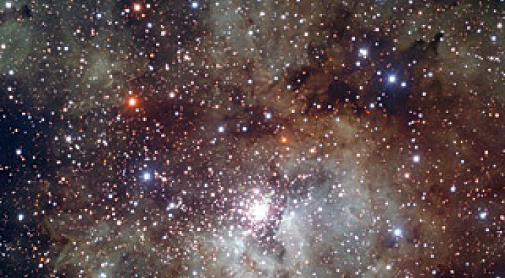 ESO-telescoop onthult kraamkamer van sterren