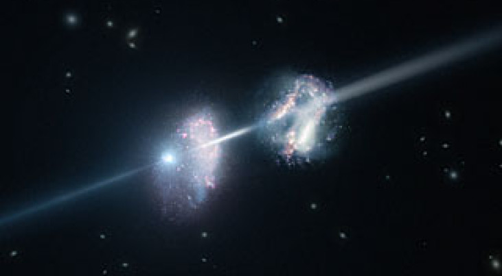 Zware elementen ontdekt in vroege sterrenstelsels