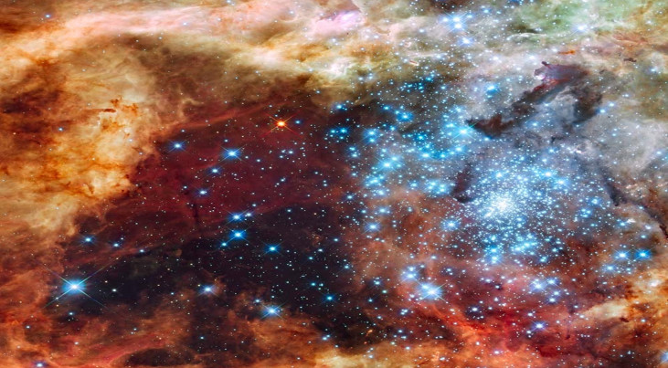 Stellar properties of massive stars in the Tarantula Nebula - promotie Oscar Ramirez-Agudelo (UvA)