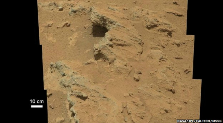 Curiosity vindt bewijs: er was ooit vloeibaar water op Mars