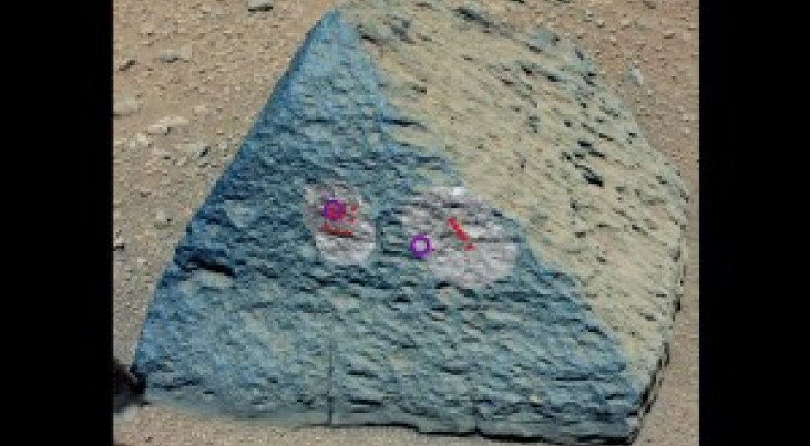 Pyramide op Mars doorgelicht