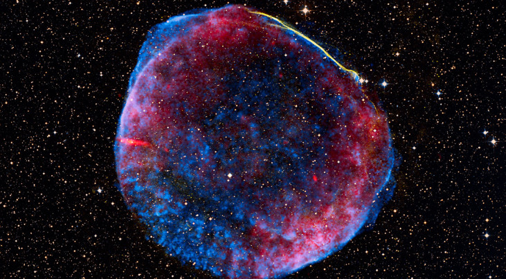 Supernovarest uit 1006 geeft aanwijzing voor ontstaan kosmische straling 