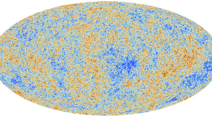 De nieuwe babyfoto van het heelal, gemaakt door ESA's Planck-satelliet (c) ESA