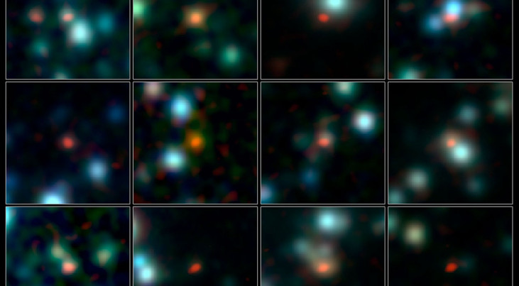 ALMA lokaliseert vroege sterrenstelsels in recordtijd