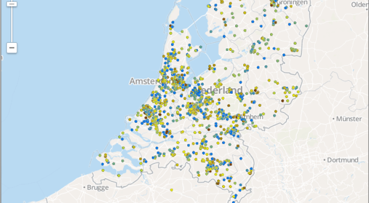 Tweede Nationale iSPEX-meetdag levert ruim 2400 metingen op