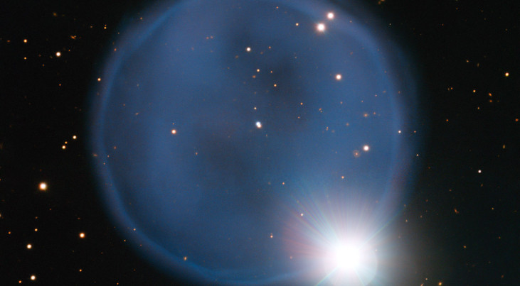 De planetaire nevel Abell 33, vastgelegd met ESO’s Very Large Telescope Credit: ESO
