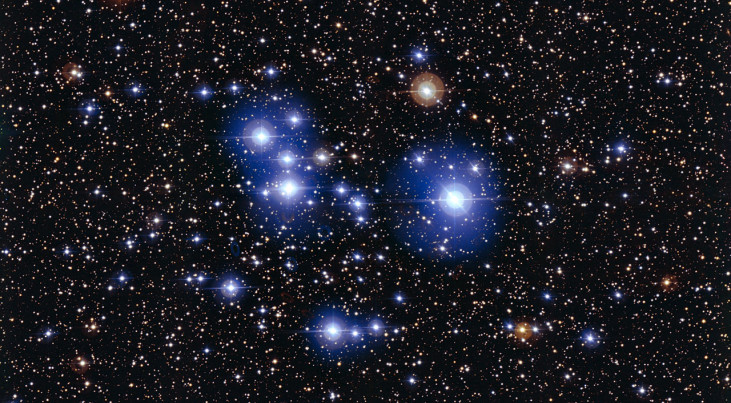 De sterrenhoop Messier 47 Credit: ESO/G. Beccari