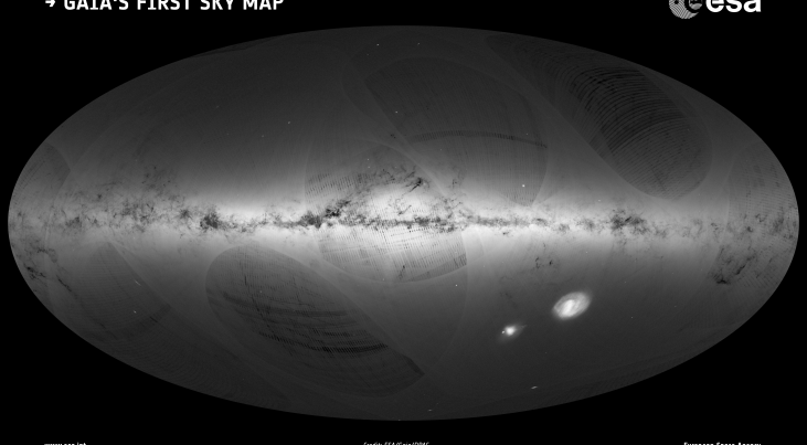Gaia's kaart van de Melkweg gepresenteerd